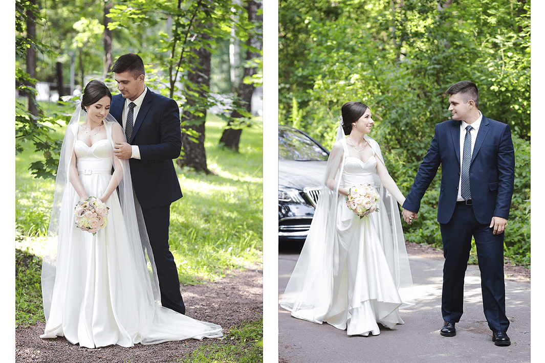 Студия Лидер. Свадебная фотосъёмка. Фотограф на свадьбу. Свадебное фото - прогулка. Студия Лидер. Свадебный фотограф Елена Вильчик.